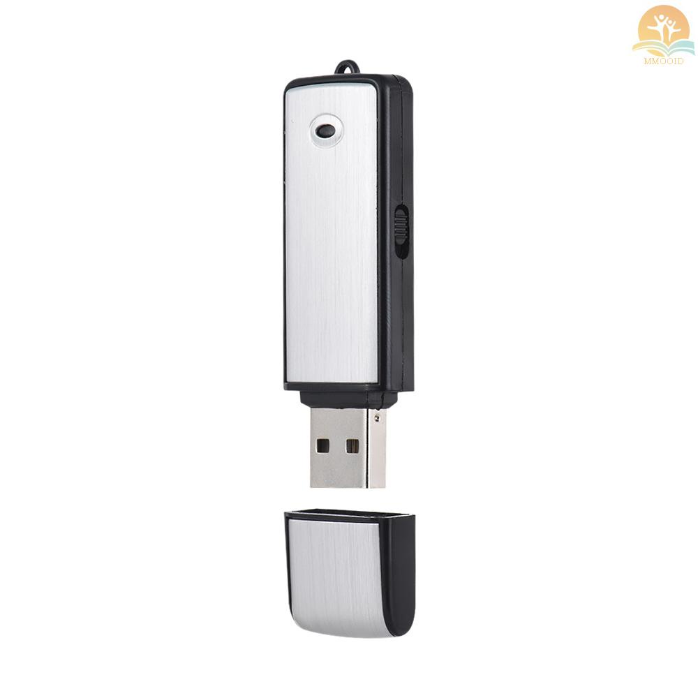 In Stock 8GB USB Digital Audio Voice Recorder USB Disk Flash Drive Memory Stick 18jam Rekaman Rechargeable Untuk Kantor Sekolah