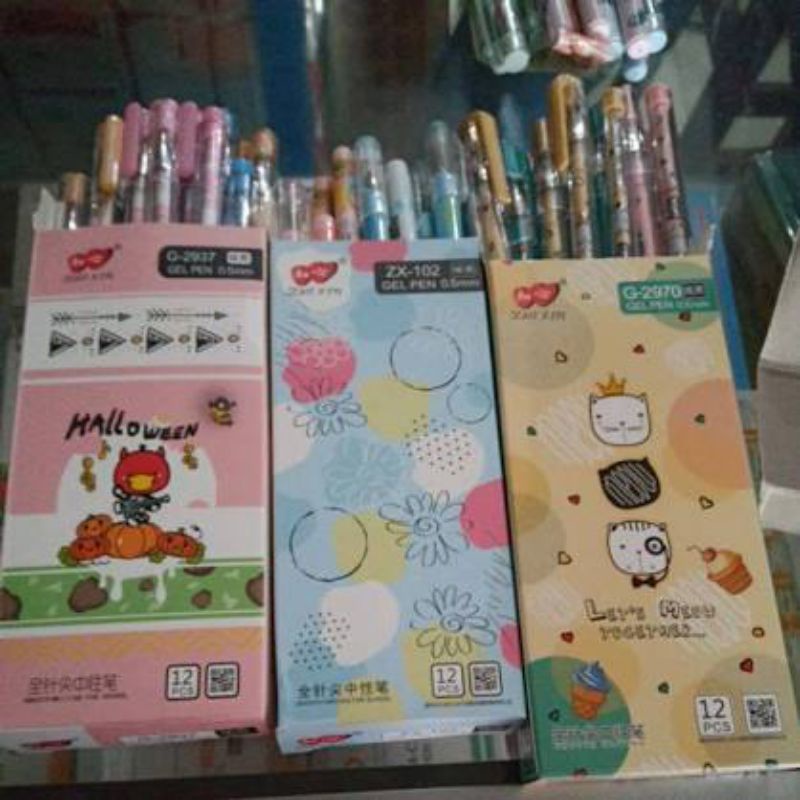 

Bolpen Pen Bulpen Gel Zhi Xin Pen Gel Murah