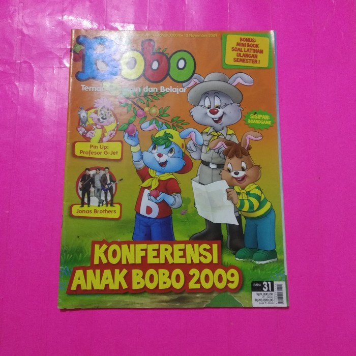 Majalah Bobo Konferensi Anak BoBo 2009 Edisi 31