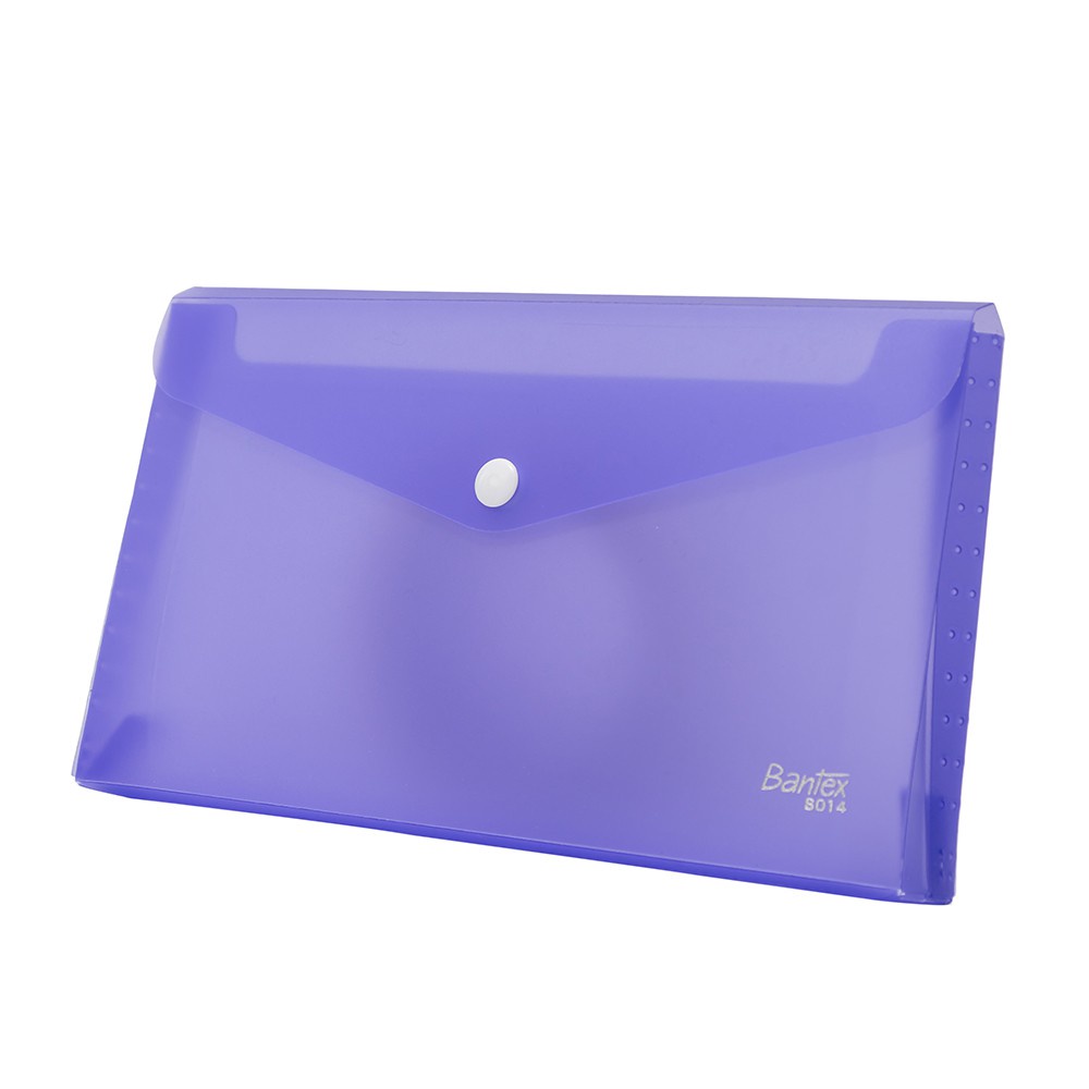 

[Artomas] Bantex Poly Wallet For Cheque (2 Divider) Lilac 8014 21