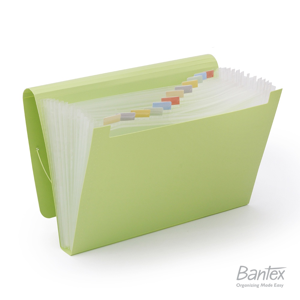 

[Artomas] Bantex Expanding File Folio Pistachio 3601 72