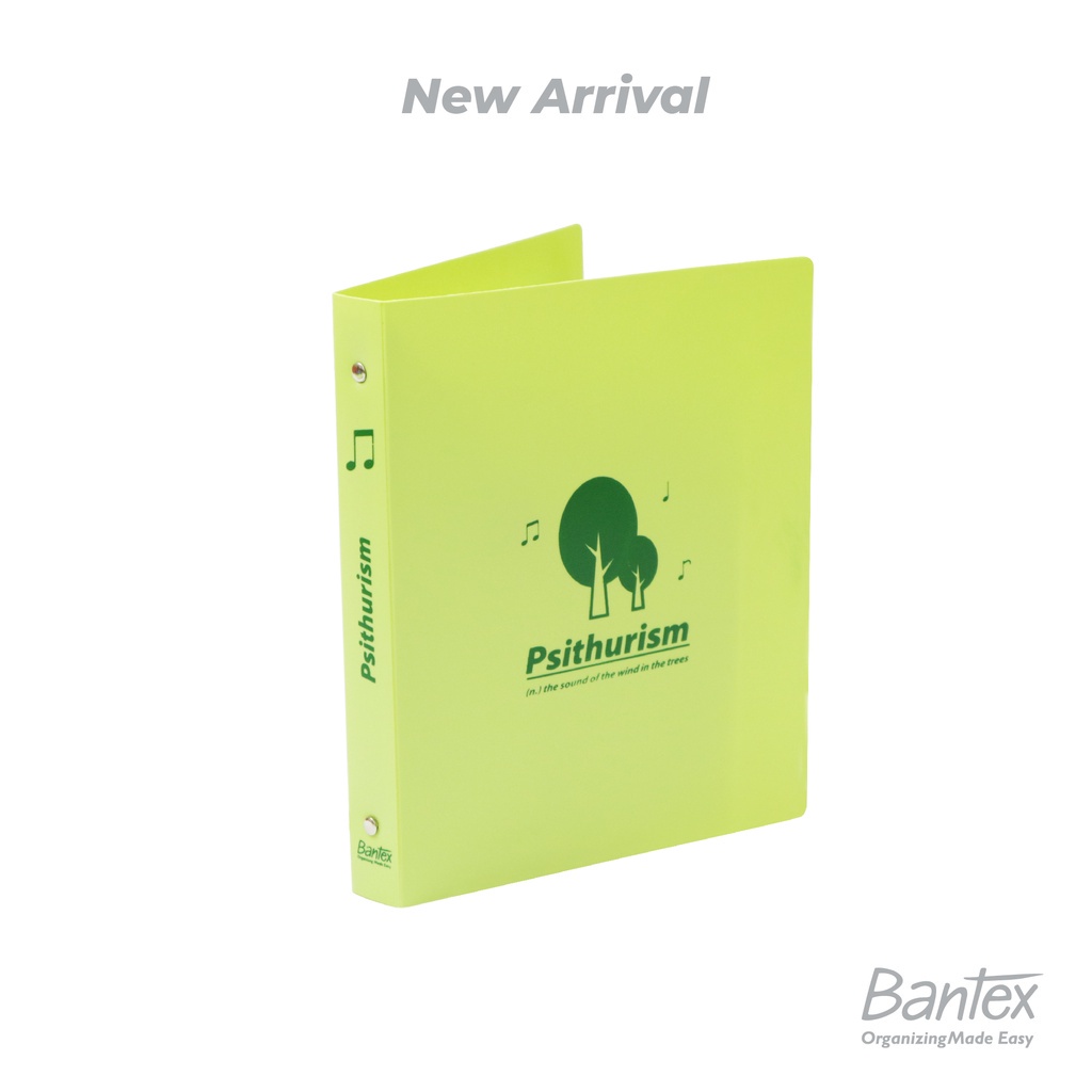 

[Artomas] Bantex Multiring Binder Trendy A5 20 Ring 25 mm PSITHURISM 3324 72