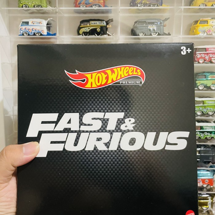 LIMITED ORIGINAL Hotwheels box fast n furious TERLENGKAP