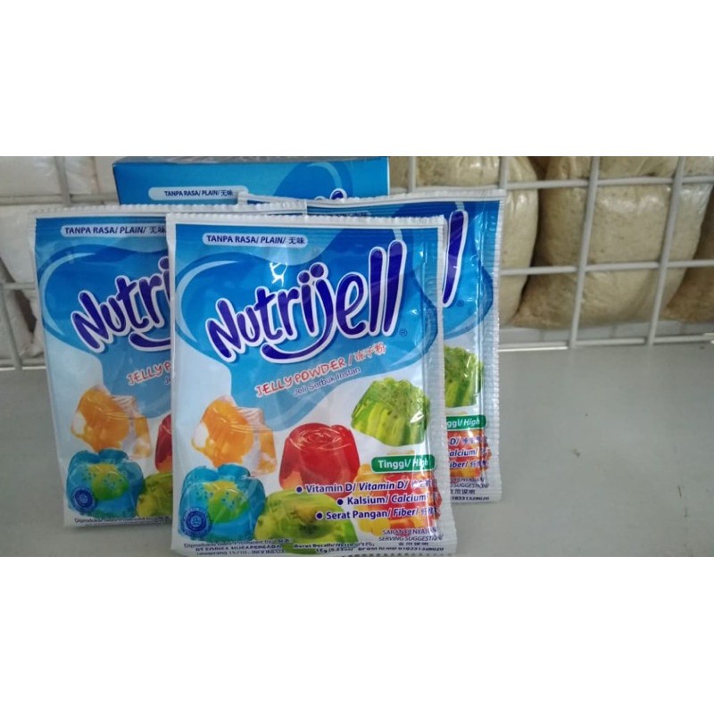 

Nutrijell Plain / Tanpa Rasa 15gr