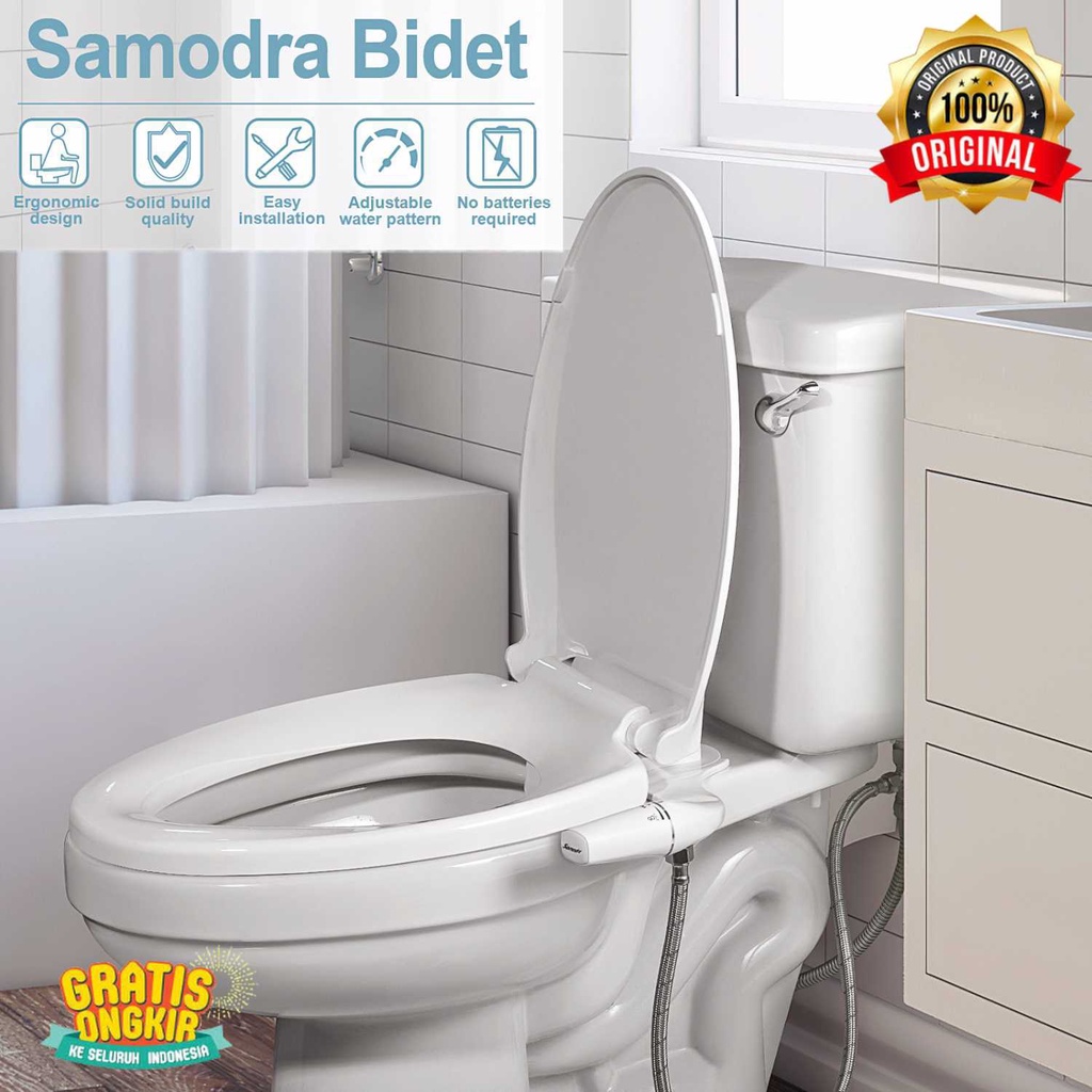 Semprotan Closet Duduk Shower Bidet 2 Hole 2 Mode Right Hand - SM-2 BSM975