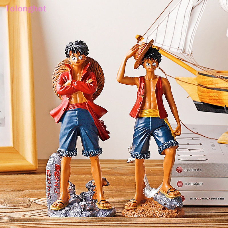 Tolonghot&gt; One Piece Luffy Anime Figure Monkey D. Luffy Action Figure Luffy Figurines Model Boneka Mainan Dekorasi Bagus Cowok Hadiah Keren well
