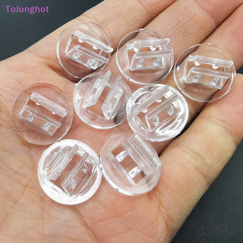 Tolonghot&gt; 10buah Stand Kartu Plastik 20mm Alat Peraga Tetap Transparan Unik Untuk Paper Board Game Cards well