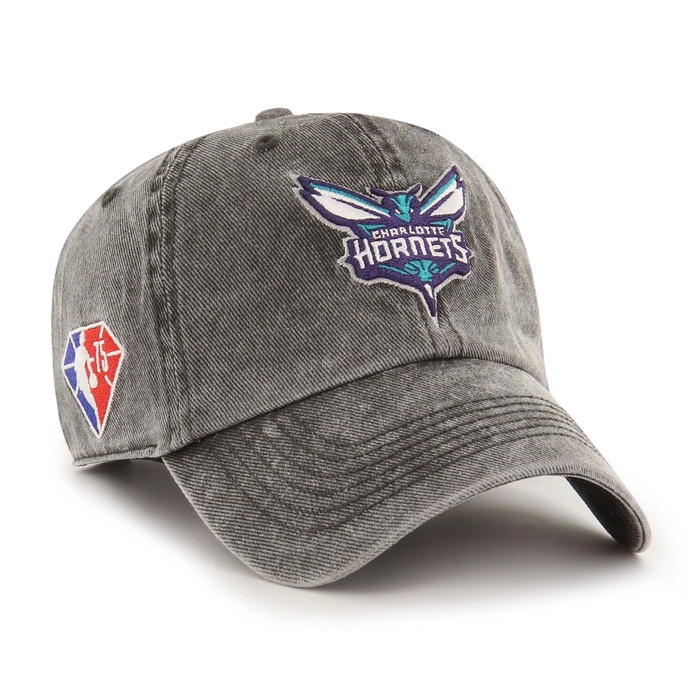 LIMITED Topi Original 47 Brand Clean Up Charlotte Hornets NBA 75th