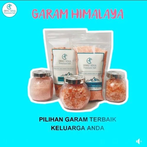 

✨Ready Stok✨ - (ASLI) garam himalaya ibnu sina 1000gr/himalayan pink salt ibnu sina- 1.2.23