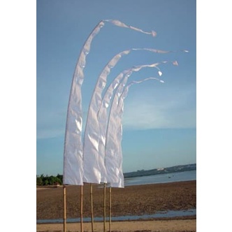 EDD Umbul-Umbul Penjor Bali 4 Meter - Putih