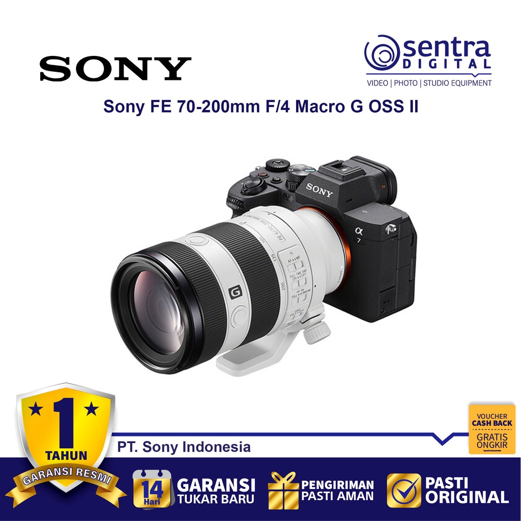 Sony FE 70-200mm f/4 Macro G OSS II Lens ( SEL70200G2 )