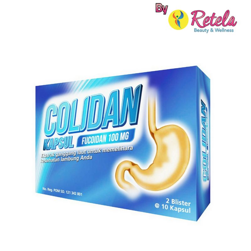 Colidan Fucoidan 100mg 1 Blister 10 Capsul