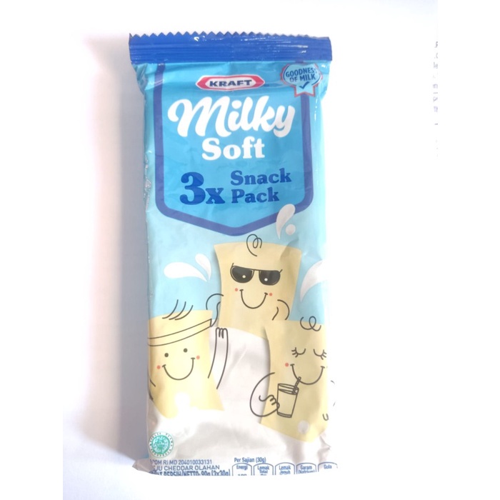 

Kraft Milky Soft 90 gram | Keju Kraft Soft Milk Creamy Cheese 90gram