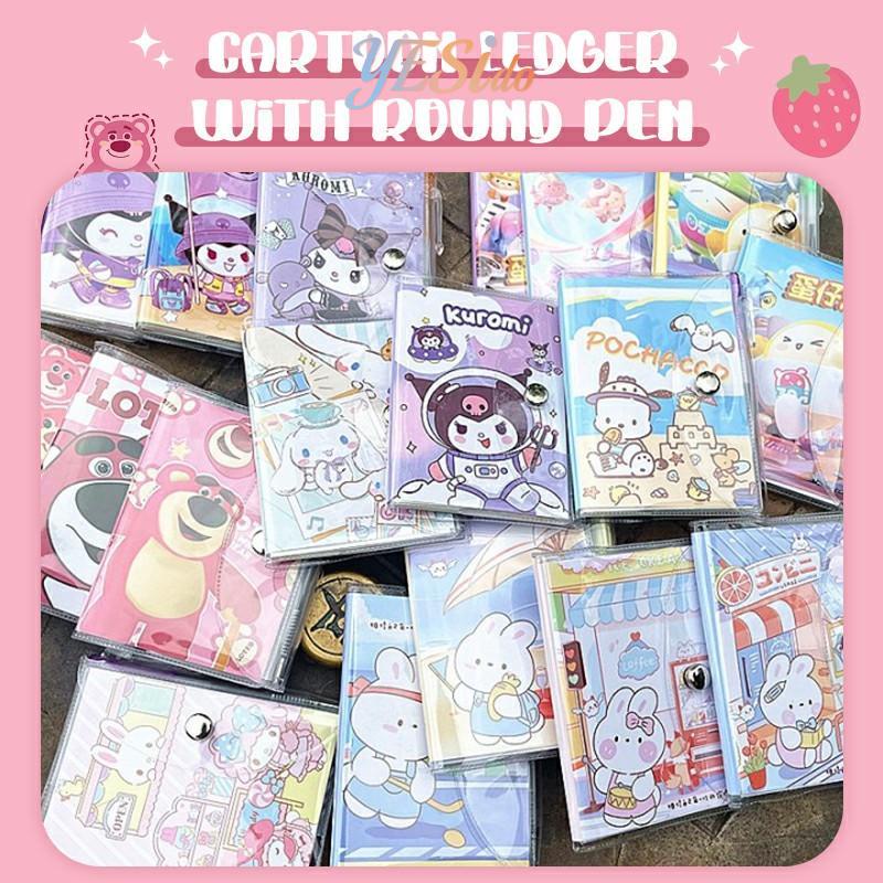 

COD✨Notebook Sanrio Bear Lucu Strawberry Kartun Notebook Single Line notebook-YES