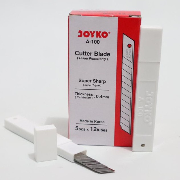 

Isi Cutter Kecil Joyco A100 Refill Kater A100 Pisau A-100
