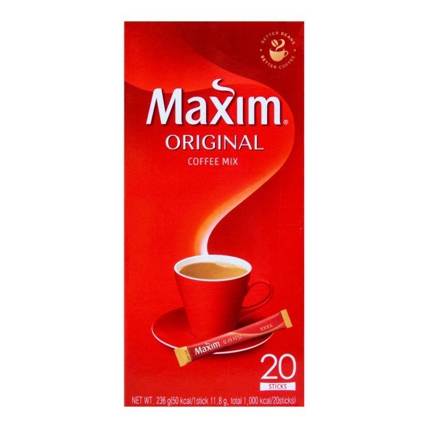 

Minuman Instant Maxim Original Coffee Mix (20 sticks)
