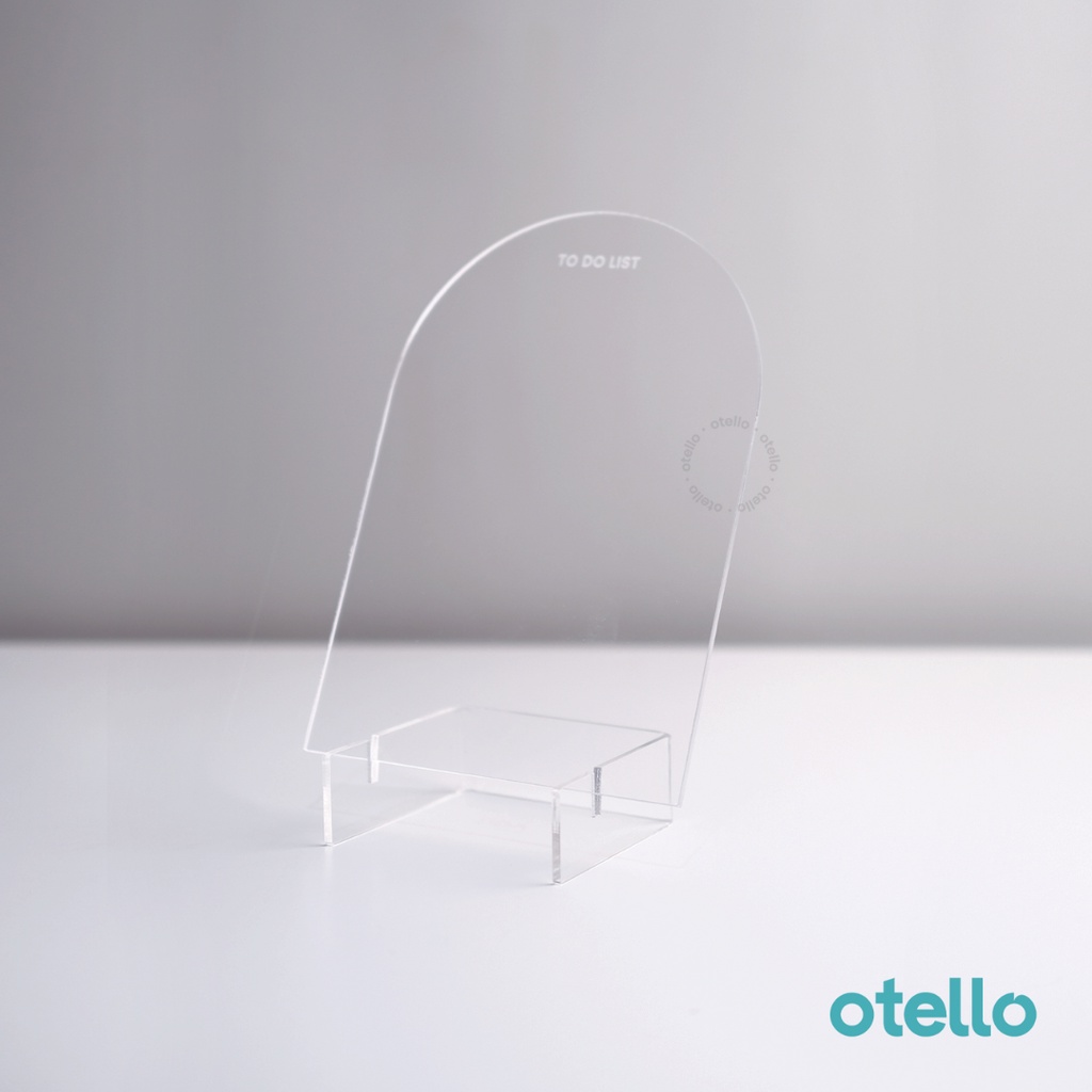 

Standing Akrilik To Do List Daily Planner Acrylic Stand Papan Tulis Mini Jadwal Harian