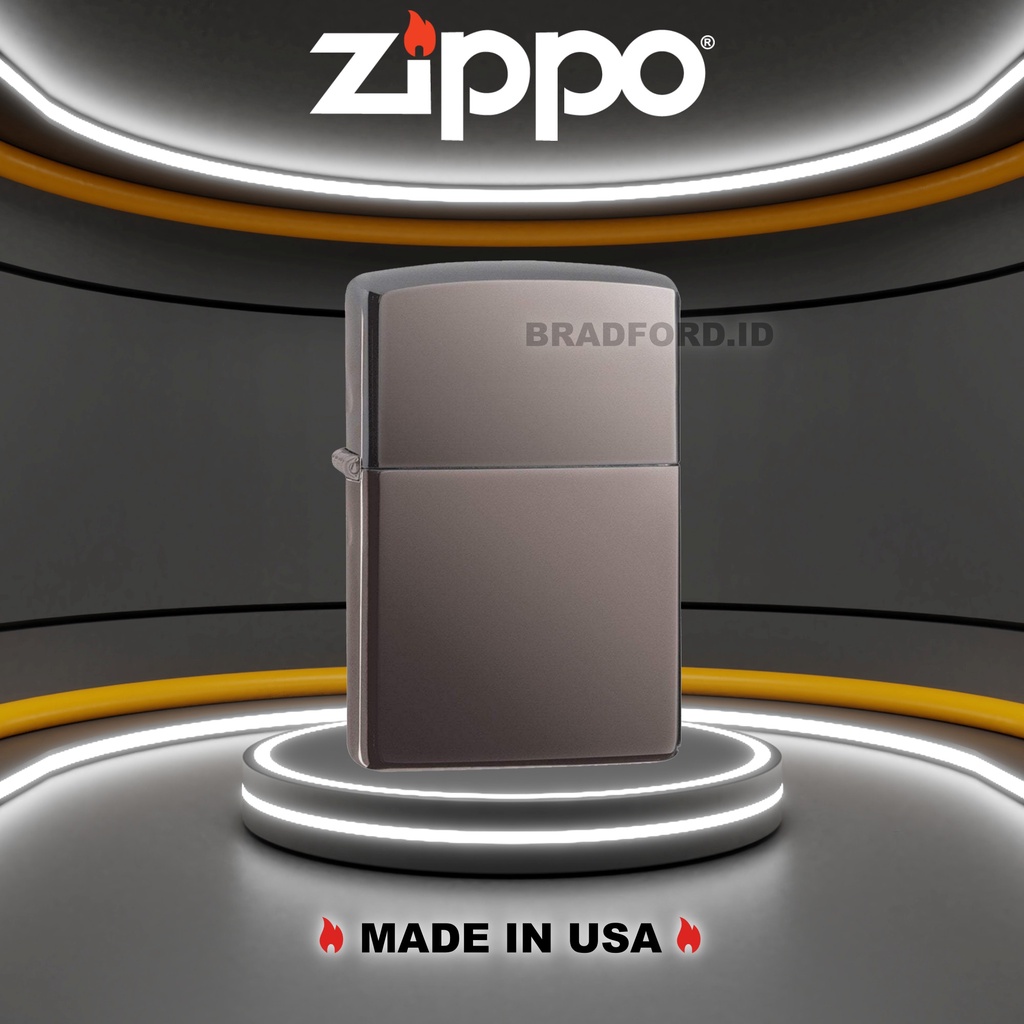 Zippo Original Lighter and Pipe Insert Combo Black Ice 29789