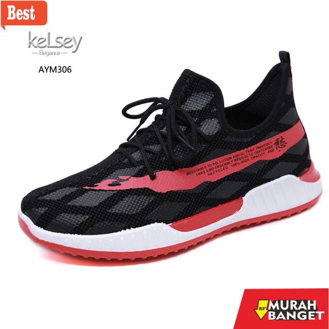 Sneakers pria terbaru- SEPATU KELSEY PRIA AYM306