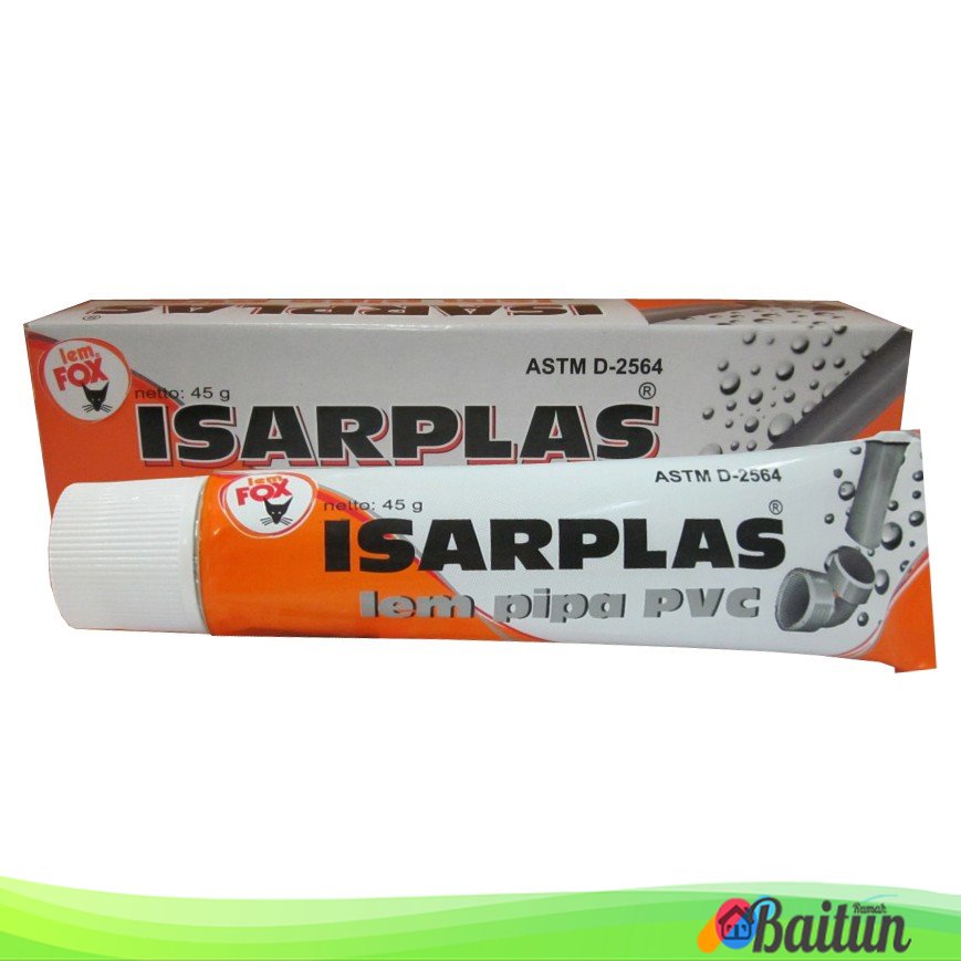 

Baitun Lem Fox Isarplas Tube 45 Gram / Lem Pipa Pvc / Lem Cair Serbaguna / Lem Isarplas / Lem Perekat Serbaguna Sedang / Lem Viva Besar / Lem Pox Tahan Panas / Lem Cair Super Kuat / Lem Tahan Air / Lem Plastik / Lem Kertas