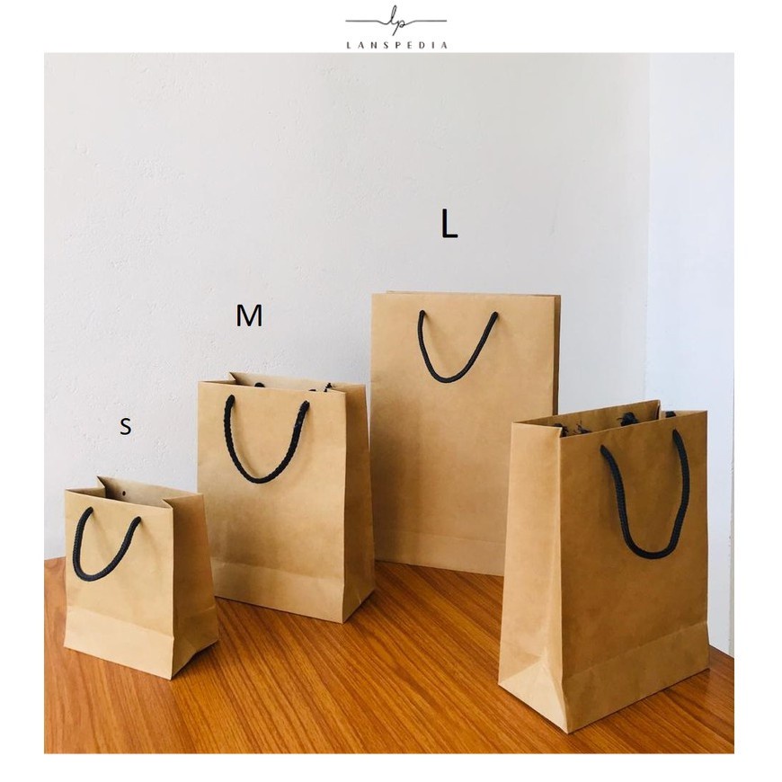 

Paper Bag Coklat All Size Brown Craft Papper Bag Kertas Souvenir Packaging
