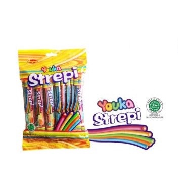 

Ranjani Youka Strepi 1 BAG isi 20 pcs x @6gr Permen