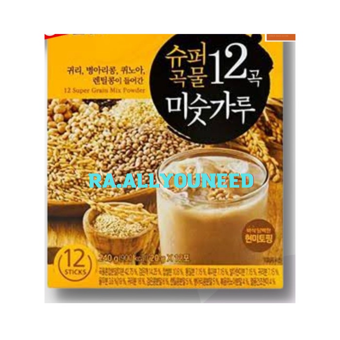 

Damtuh 12 Super Grain Mix Powder 240 gram _ Isi 12 stick