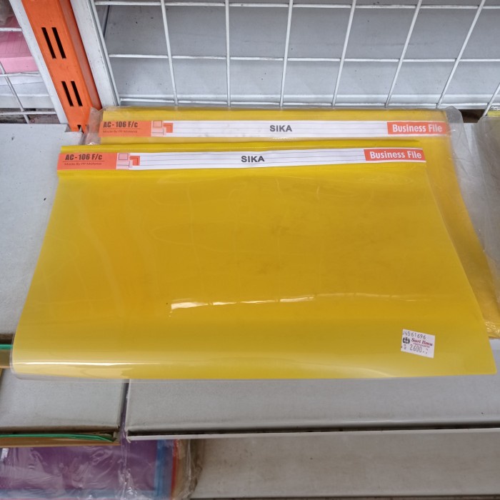 

Sika stop map plastik folio