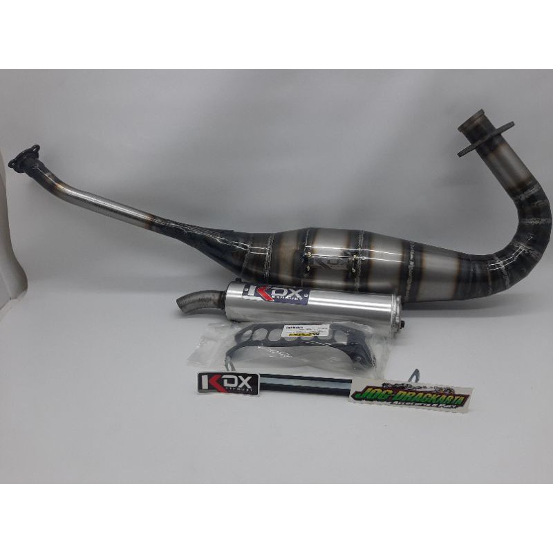 KNALPOT KAWASAKI NINJA R SS RR NEW RR OLD ZX150 KDX EXHAUST CONCEPT ORIGINAL JOGJA SPEK STANDAR
