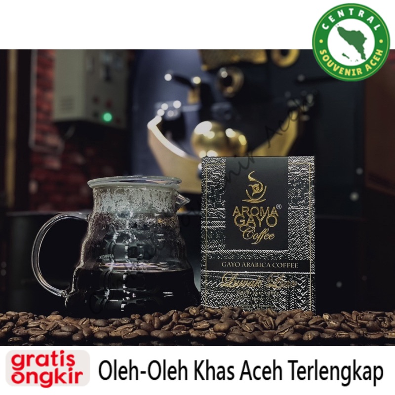 

bubuk Kopi Arabica Gayo Luwak Liar 250gr - Aroma Gayo Coffee