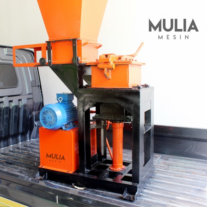 mesin cetak bata interlock hidrolik cetakan bata interlock 2 biji Best