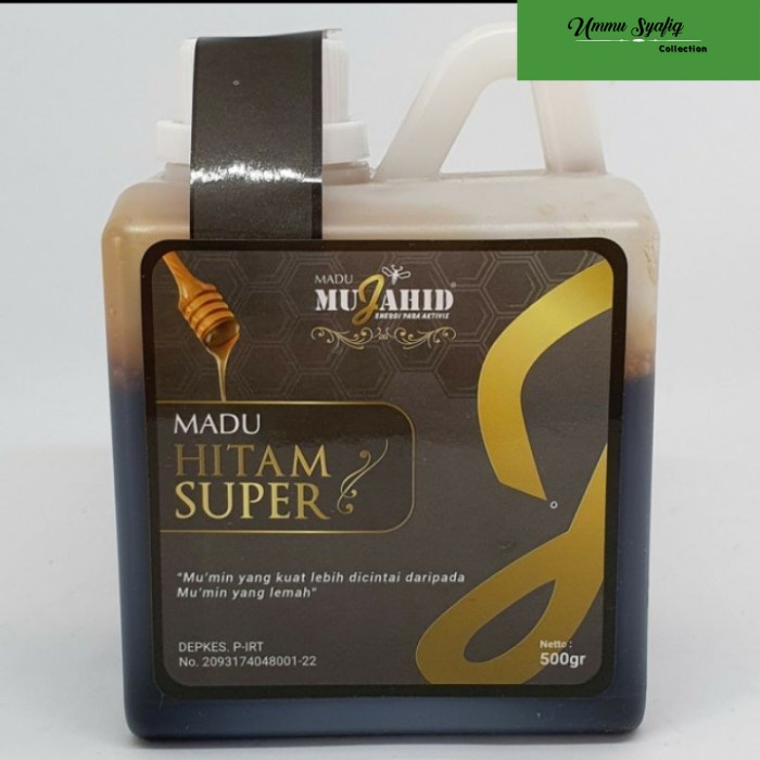 

Madu Hitam Super Mujahid 500 gr