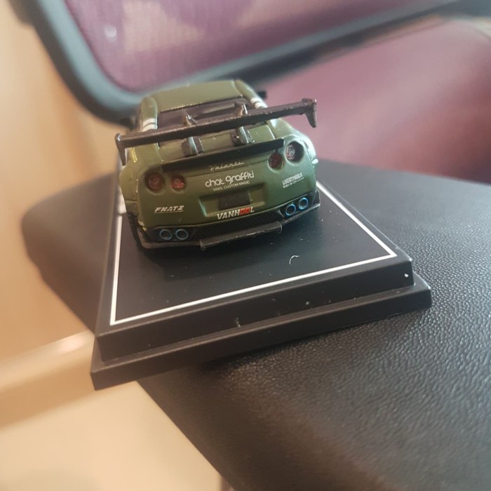 Parvus Models Diecast Custom Parts Spoiler Liberty Walk LB Resin Wing
