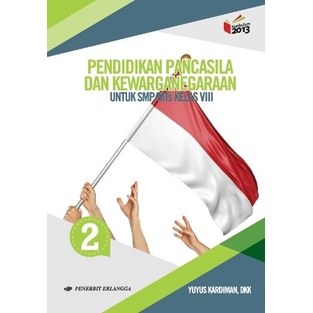 Buku PPKN SMP kelas 8 ERLANGGA