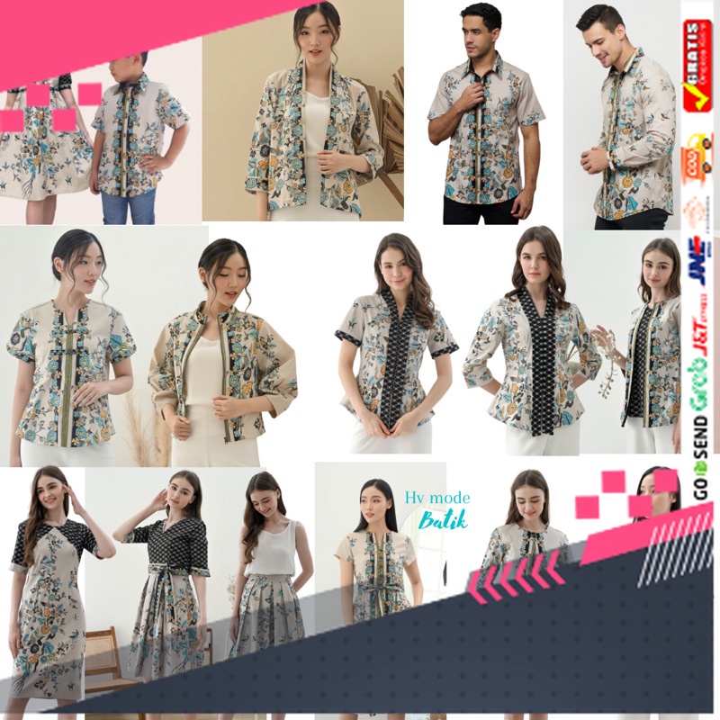 BATIK STYLE JAWA KEREN TERLARIS /Couple AZ - Batik couple - 241AZ 258AZ - 135AZ - 267AZ - 262AZ - 30
