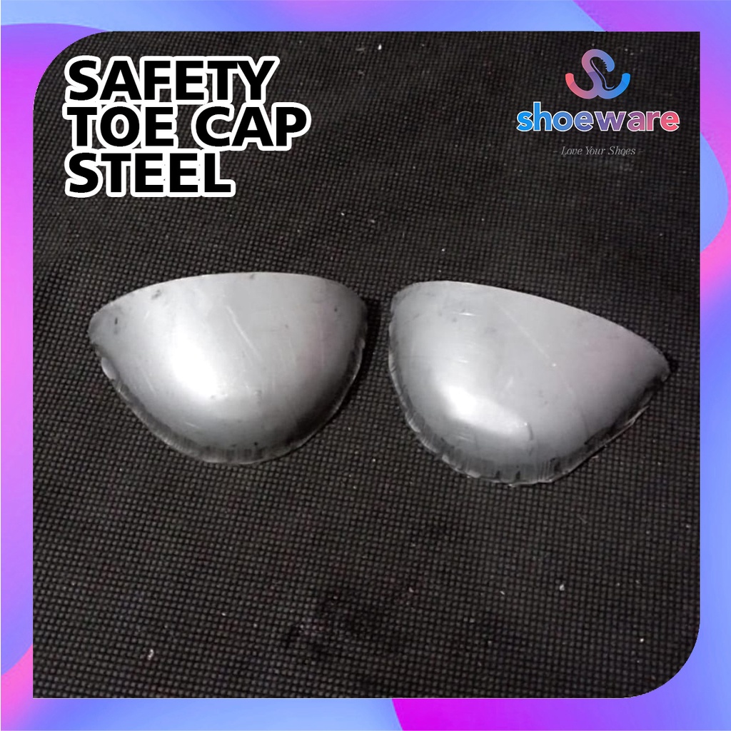 Sepasang Ujung Besi sepatu Safety boots toe cap