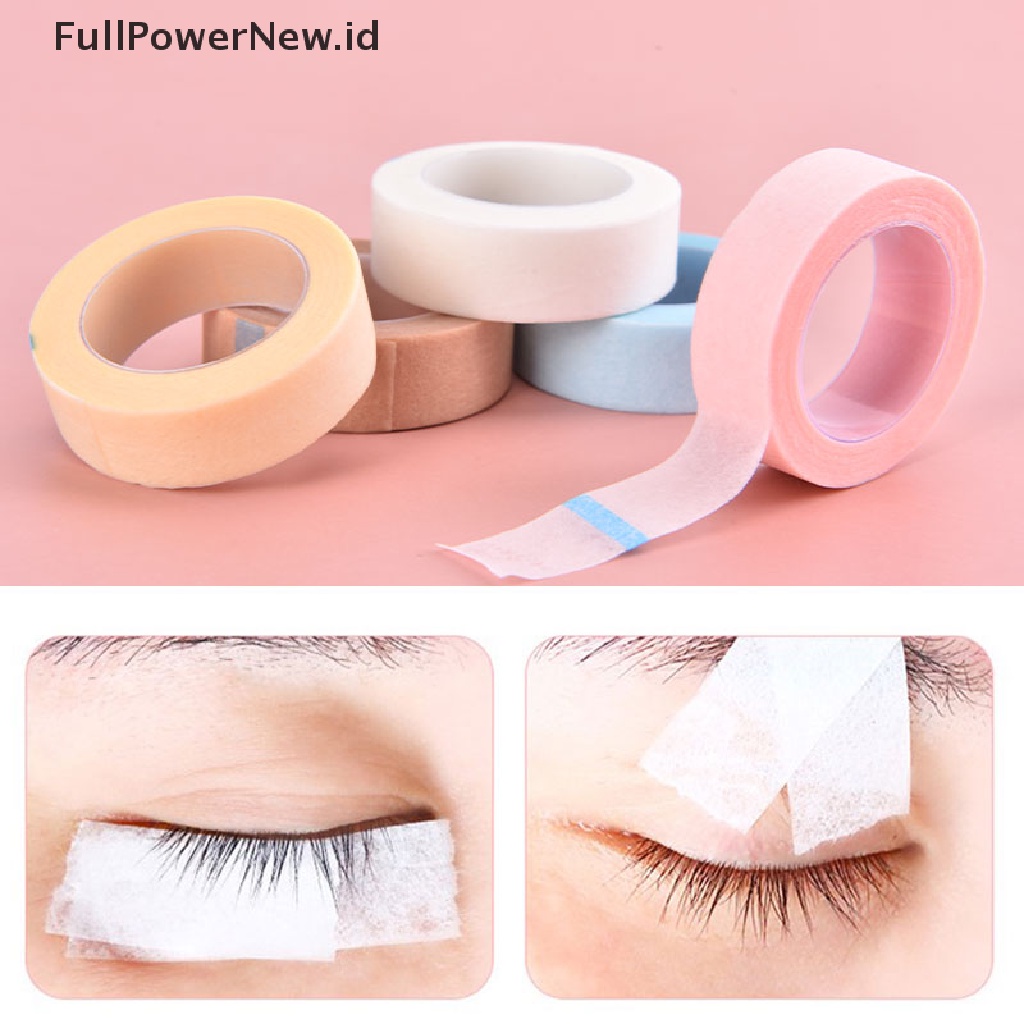 Power 9m Lash Tape Eyelash Extension Breathable Micropore Fabric Mudah Sobek Mata Tapes ID