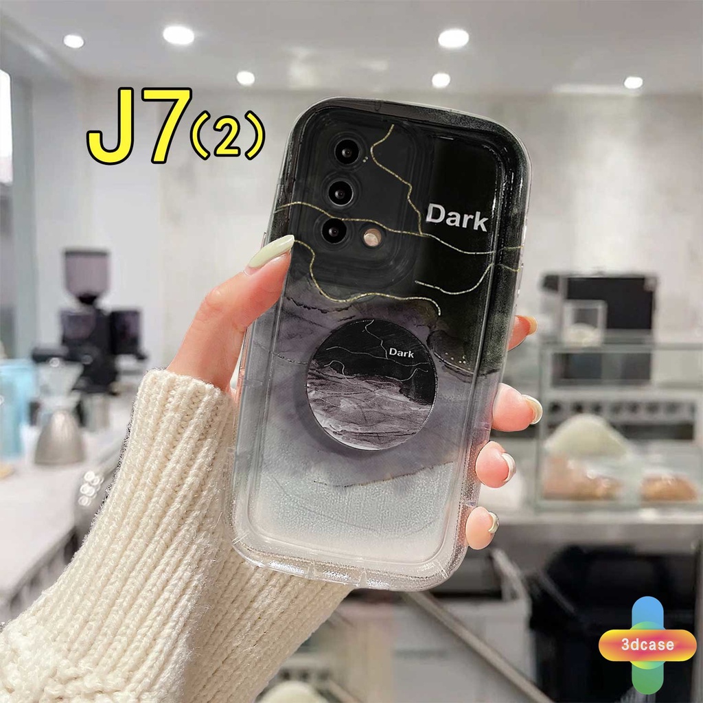 Case OPPO A96 A76 A16 A17 A17K A15 A57 A53S A16S A77 A57S A57E A11S A54 A5S A3S A95 A55 A7 A5 A9 A31 A53 A33 2020 A77S A12 A12S A1K A16E A16K A54S Reno 7 7Z 8Z 5 4 6 8 5F 5K 4F 4 5 06 Lite A74 Ins Watercolor Gradient Violet Couples Soap Case With Stand