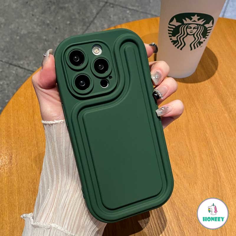 IPHONE Tebal Bantalan Udara Shockproof Bumper Back Case Untuk Iphone14 13 12 11 Pro XS Max Kamera Perlindungan Cairan Silicon Cover