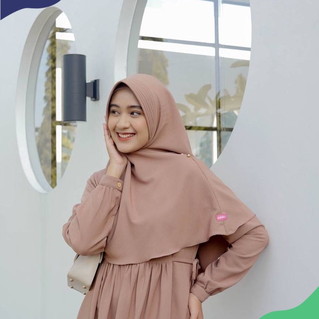 NAISHA OFFICIAL - Maira Bergo | Bergo Pad | Bergo Syar'i Instan