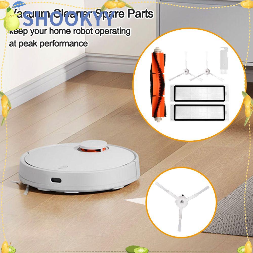 Chookyy Robot Vacuum Cleaner Aksesori Sikat Utama Kain Pel Kain Lap Pel Dustbin Filter Sikat Samping