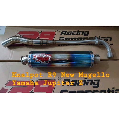 KNALPOT RACING R9 ORIGINAL 100% NEW MUGELLO YAMAHA JUPITER Z