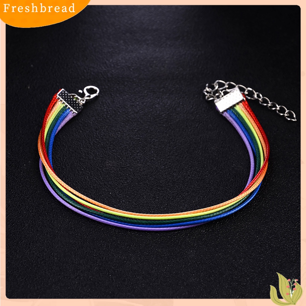 &lt; Freshbread &gt; Gelang Fashion Desain Anyaman Geometris Artistik Adjustable Handmade Bracelet Untuk Anniversary