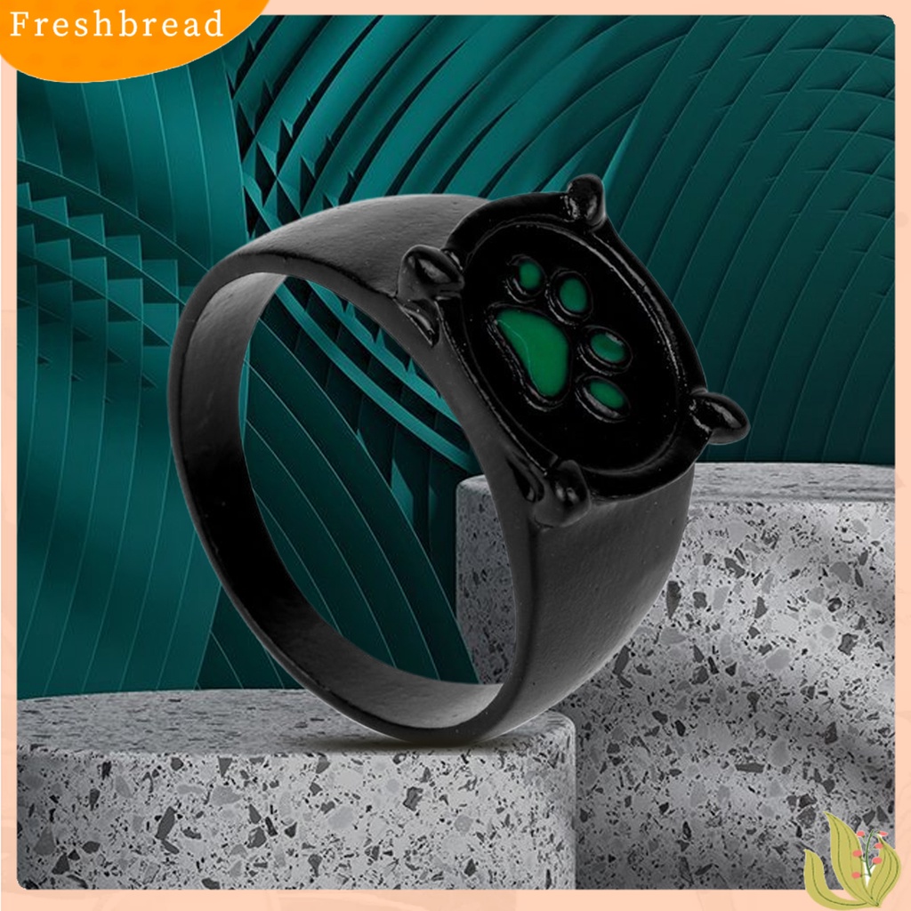 &lt; Freshbread &gt; Cincin Unisex Cosplay Anime Cats Dog Anime Paw Ring Aksesori Fashion Untuk Hadiah