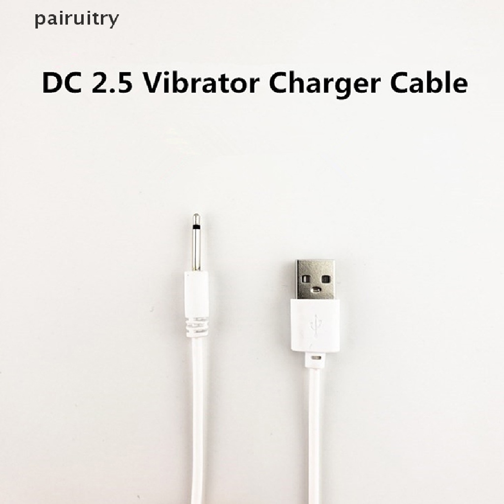 Kabel Charger Vibrator PRT USB DC 2.5 Kabel Untuk Vibrator Rechargeable PRT
