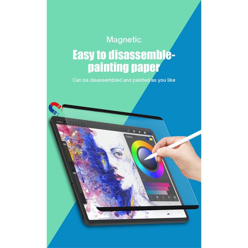 Film Pelindung Layar Magnetik Untuk Xiaomi Pad 5pro 11 12.4 inch Removable Magnetic Attraction Untuk Redmi Pad 10.61