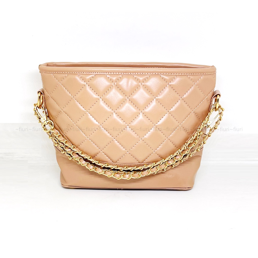 FIURI - OMI BAG COFFE - TAS SELEMPANG WANITA KOPI - TAS TREND IMPORT KOREA MURAH - SLINGBAG CEWEK - OUTFIT OOTD FASHION WANITA LEBARAN HARI RAYA RAMADHAN