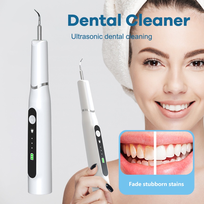 Alat Pembersih Karang Gigi Dental Scaling Sonic Elektrik 3 Modes Perawatan Dan Pembersih Karang