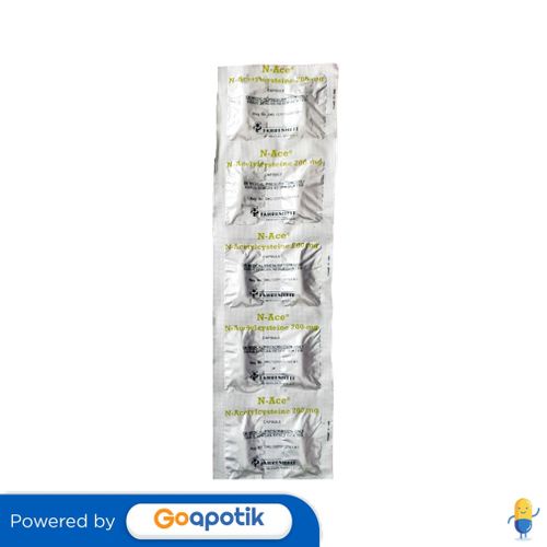 N-ACE 200 MG STRIP 10 KAPSUL