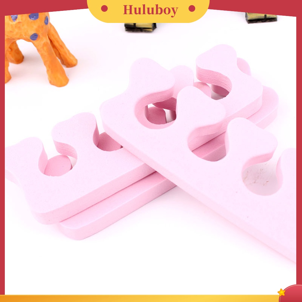 {In Stock} 20Pcs Spons Lembut Pemisah Jari Kaki Nail Art Pedicure Manicure Alat Untuk Salon